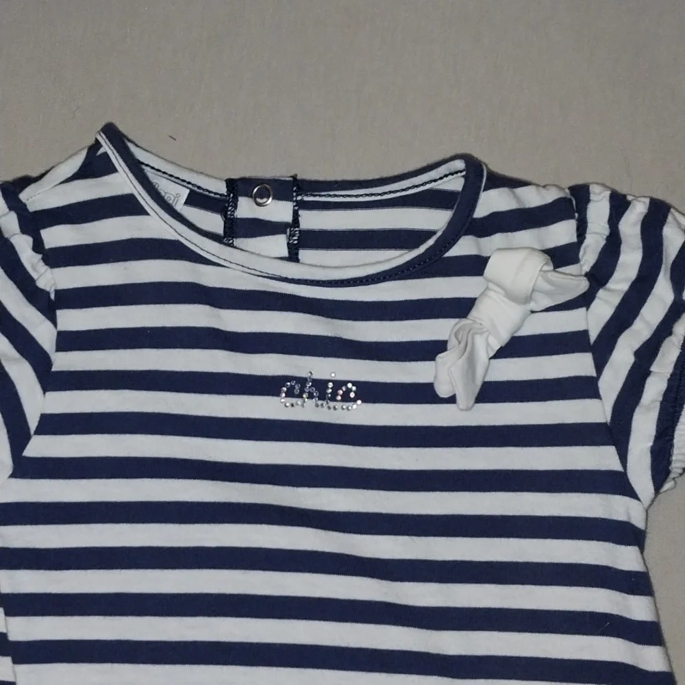 ELLEPI navy/ white chic dress 24 month